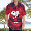 Boston Red Sox Flower Cute Snoopy Smile Hawaiian Shirt Summer Gift