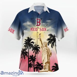 Boston Red Sox Statue Of Liberty Pround Hawaiian Shirt For Summer Product Photo 3