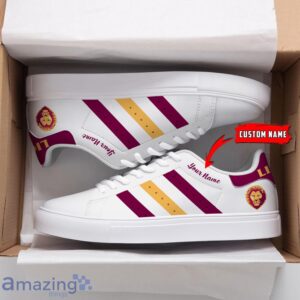Brisbane Lions NRL Low Top Skate Shoes Custom name For Fans Men Women Shoes Product Photo 1