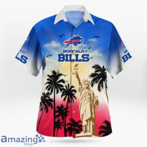 Buffalo Bills Statue Of Liberty Pround Hawaiian Shirt For Summer Product Photo 3