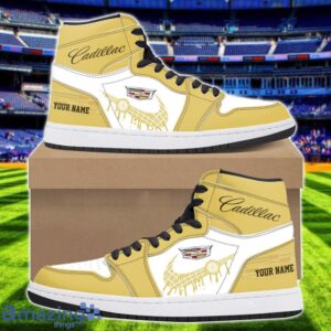 Cadillac Logo Air Jordan 1 Shoes Custom Name Hightop Sneakers For Men Women Sport Gift Product Photo 1