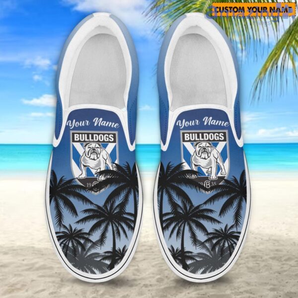 Canterbury Bulldogs Nrl Sport Personalized Slip-On Shoes Product Photo 1