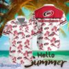 Carolina Hurricanes Tropical 3D Hawaiian Shirt All Printed Logo Team Shirt