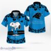 Carolina Panthers Flower Cute Snoopy Smile Hawaiian Shirt Summer Gift