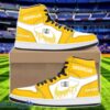 Caterpillar Logo Air Jordan 1 Shoes Custom Name Hightop Sneakers For Men Women Sport Gift