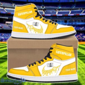 Caterpillar Logo Air Jordan 1 Shoes Custom Name Hightop Sneakers For Men Women Sport Gift Product Photo 1