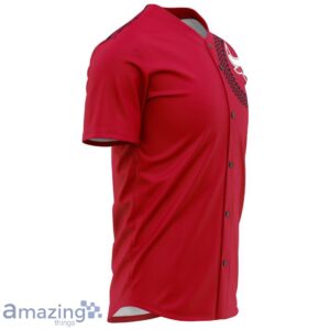 Chicago Bulls Jordan Baseball Jersey Polynesian Design Product Photo 1