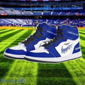 Chrysler Logo Air Jordan 1 Shoes Custom Name Hightop Sneakers For Men Women Sport Gift Product Photo 2