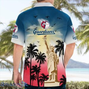 Cleveland Guardians Statue Of Liberty Pround Hawaiian Shirt For Summer Product Photo 2