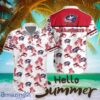 Columbus Blue Jackets Tropical 3D Hawaiian Shirt All Printed Logo Team Shirt