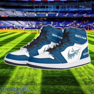 Deutz-Fahr Logo Air Jordan 1 Shoes Custom Name Hightop Sneakers For Men Women Sport Gift Product Photo 2
