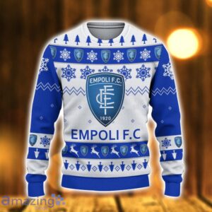 Empoli FC Ugly Christmas Sweater Snowflake Pattern Pattern 3D Sweater Holiday Gift Ideas For Men And Women Product Photo 2
