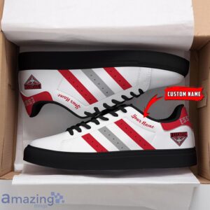 Essendon Bombers NRL Low Top Skate Shoes Custom name For Fans Men Women Shoes Product Photo 2