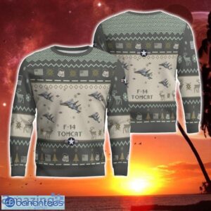 F-14 Tomcat F14 3D Sweater Aircraft Ugly Christmas Sweater Men Women Hoilday Gift Product Photo 1