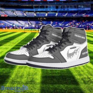 Freightliner Logo Air Jordan 1 Shoes Custom Name Hightop Sneakers For Men Women Sport Gift Product Photo 2