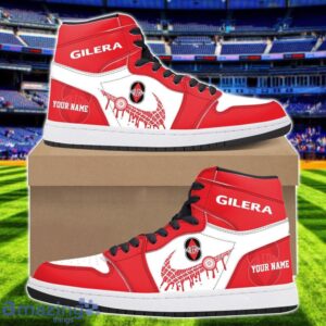 Gilera Logo Air Jordan 1 Shoes Custom Name Hightop Sneakers For Men Women Sport Gift Product Photo 1