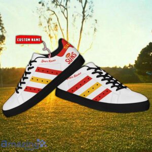 Gold Coast Suns NRL Low Top Skate Shoes Custom name For Fans Men Women Shoes Product Photo 3