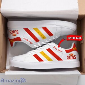 Gold Coast Suns NRL Low Top Skate Shoes Custom name For Fans Men Women Shoes Product Photo 1