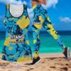 Gold Coast Titans Nrl Personalized Hollow Tank Top And Leggings For Fan