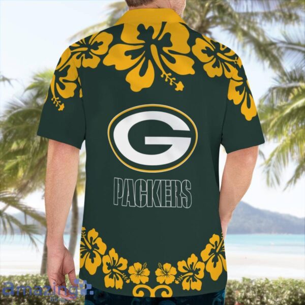 Green Bay Packers Flower Cute Snoopy Smile Hawaiian Shirt Summer Gift Product Photo 4