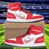 Honda Logo Air Jordan 1 Shoes Custom Name Hightop Sneakers For Men Women Sport Gift