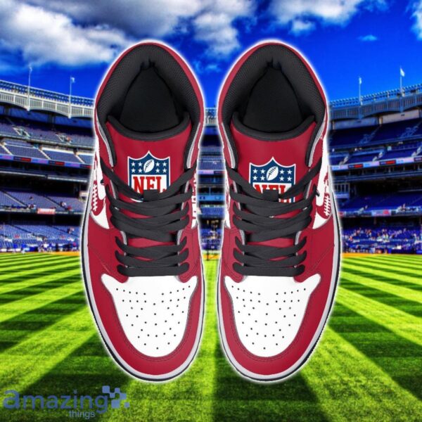 Houston Texans Air Jordan 1 Shoes Sport Hightop Sneakers For Men And Women Custom Name Product Photo 3