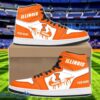 Illinois Fighting Illini Air Jordan 1 Shoes Sport Hightop Sneakers For Men And Women Custom Name