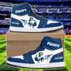 Indiana Pacers Air Jordan 1 Shoes Sport Hightop Sneakers For Men And Women Custom Name