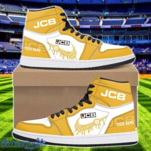 JCB Logo Air Jordan 1 Shoes Custom Name Hightop Sneakers For Men Women Sport Gift Product Photo 1