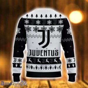 Juventus Ugly Christmas Sweater Snowflake Pattern Pattern 3D Sweater Holiday Gift Ideas For Men And Women Product Photo 3