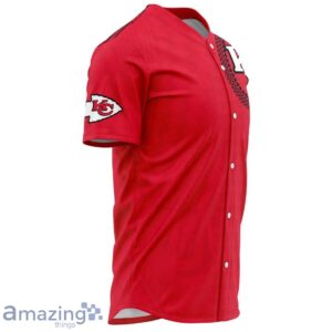 Kansas City Chiefs Baseball Jerseys - Polynesian Design Chiefs Shirts Product Photo 1