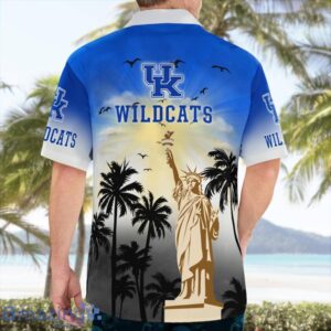 Kentucky Wildcats Statue Of Liberty Pround Hawaiian Shirt For Summer Product Photo 2