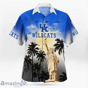 Kentucky Wildcats Statue Of Liberty Pround Hawaiian Shirt For Summer Product Photo 3