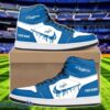 Los Angeles Dodgers Air Jordan 1 Shoes Sport Hightop Sneakers For Men And Women Custom Name