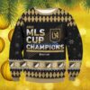 Los Angeles Fc 2022 Mls Cup Champions Ugly Ugly Sweater Christmas Gift For Men And Women