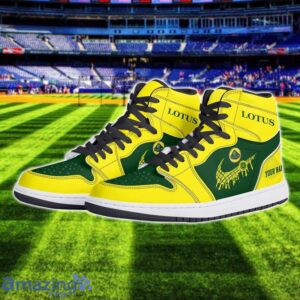 Lotus Logo Air Jordan 1 Shoes Custom Name Hightop Sneakers For Men Women Sport Gift Product Photo 2