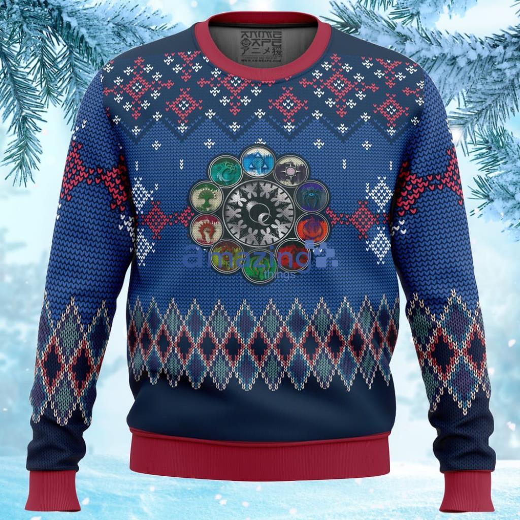 Magic The Gathering Ravnica Ugly Christmas Sweater Gift For Men And Women image Magic The Gathering Ravnica Ugly Christmas Sweater Gift For Men And Women Product Photo 1