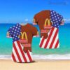 Mcdonald’s Logo Flag Pattern Striking 3D Shirt Gift For Men And Women