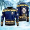 Merry Xmas United States Navy Christmas Ugly Sweater 3D