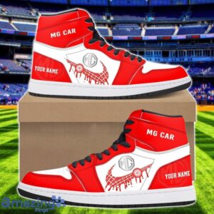 MG Logo Air Jordan 1 Shoes Custom Name Hightop Sneakers For Men Women Sport Gift Product Photo 1