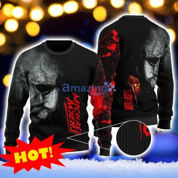 Michael Myers Christmas Ugly Sweater Gift For Men And Women Product Photo 1