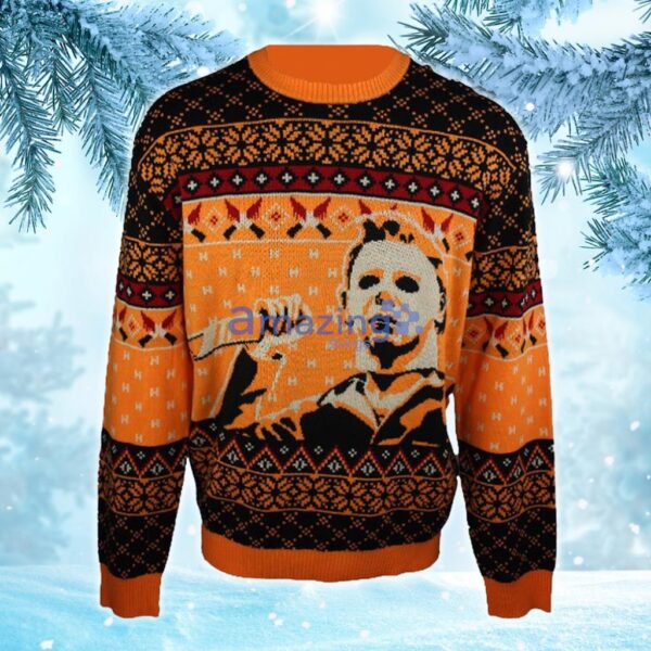 Michael Myers Christmas Ugly Sweater M Gift For Men And Women Product Photo 1