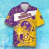 Minnesota Vikings Hawaiian Shirt With Custom Number & Name For Adults