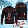 Nakatomi Plaza Christmas Party Ugly Christmas Sweater Gift Knitting Sweater