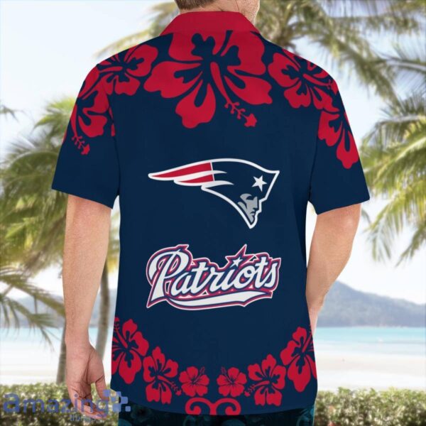 New England Patriots Flower Cute Snoopy Smile Hawaiian Shirt Summer Gift Product Photo 3