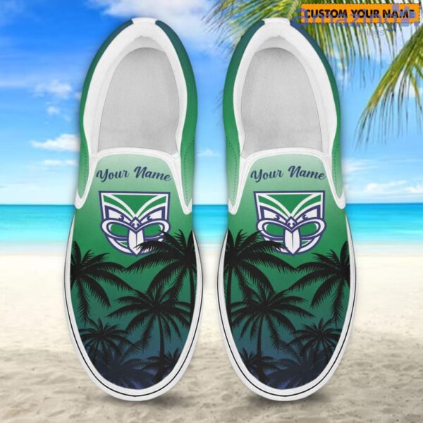 New Zealand Warriors Nrl Sport Personalized Slip-On Shoes Product Photo 1