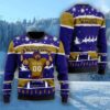 NFL Baltimore Ravens Custom Name And Number 3D Ugly Christmas Sweater Christmas Gift For Sport Fans
