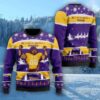 NFL Minnesota Vikings Custom Name And Number 3D Ugly Christmas Sweater Christmas Gift For Sport Fans