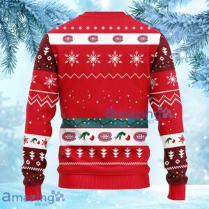NHL Montreal Canadians 12 Grinch Xmas Day Christmas Ugly Sweater Gift for fans Product Photo 1