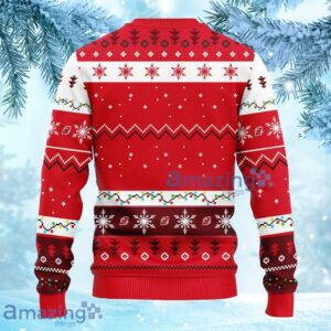 NHL New Jersey Devils Dabbing Santa Claus Christmas Ugly Sweater Gift for fans Product Photo 1